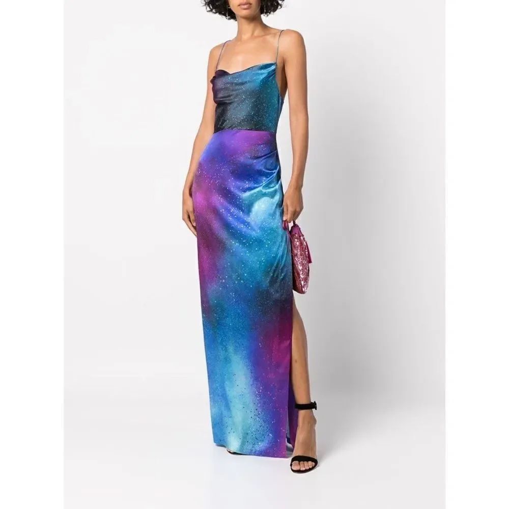 Retrofete Marlene Silk Maxi dress